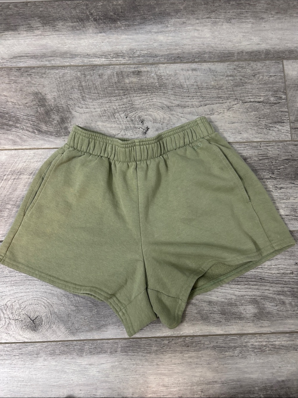 Kids Olive Green Casual Shorts
